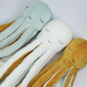 Grande peluche poulpie vert d'eau - au large de nova Trois kilos sept