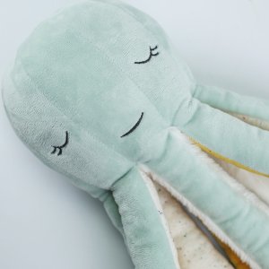 Grande peluche poulpie vert d'eau - au large de nova Trois kilos sept