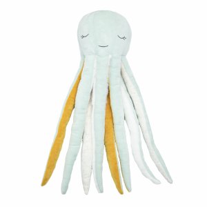 Grande peluche poulpie vert d'eau - au large de nova Trois kilos sept