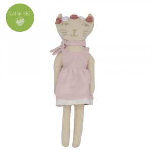 Poupée chat - rose et lili Trois kilos sept