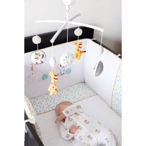 Mobile musical bébé kolala et sa tribu Trois kilos sept