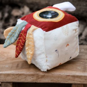 Cube d'éveil cache cache en forêt Trois kilos sept