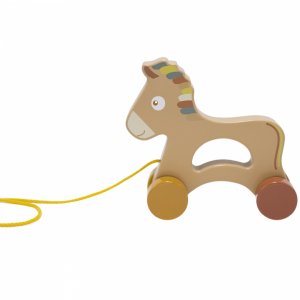 Cheval à tirer en bois fsc Trois kilos sept