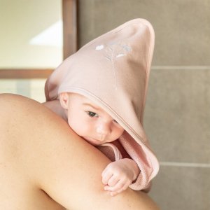 Lot de 2 capes de bain avec capuche Trois kilos sept