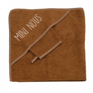 Sortie de bain - mini nous camel Trois kilos sept