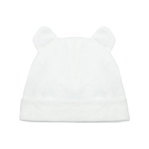 Bonnet bébé blanc oreille Trois kilos sept