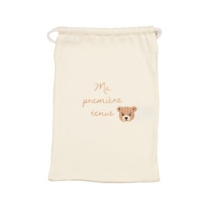 Ensemble naissance 6 pièces naissance moka Trois kilos sept