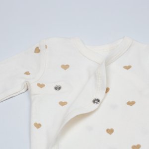 Lot de 2 body coeurs naissance Trois kilos sept