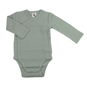 Ensemble body et pantalon 6 mois vert olive Trois kilos sept