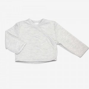 Ensemble naissance 3 pièces 3 mois - gris chiné Trois kilos sept