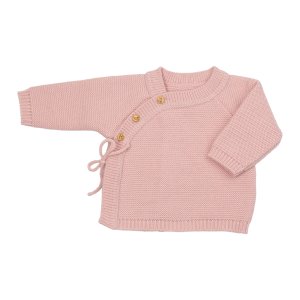 Brassière bébé naissance maille rose Trois kilos sept