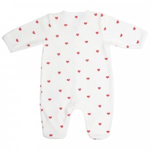 Pyjama naissance coeur rouge Trois kilos sept