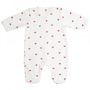 Pyjama prématuré coeur rouge Trois kilos sept
