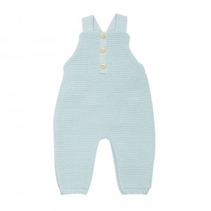 Salopette maille sauge 1-3 mois Trois kilos sept