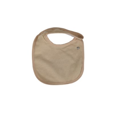 Les imparfaits - lot de 6 bavoirs naissance nid d'abeille unis sauge