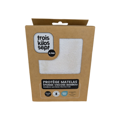 Les imparfaits - alèse en viscose de bambou 70 x 140 cm