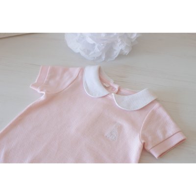 Body combishort maille piquée 3 mois sophie la girafe rose