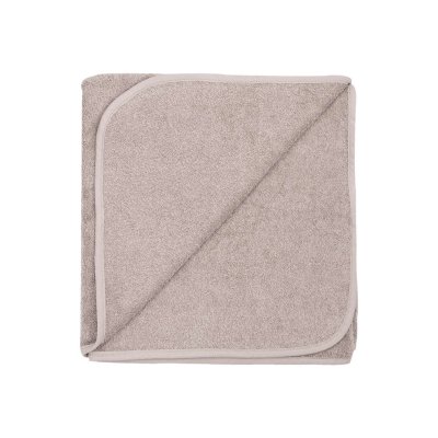 Serviette de bain bébé sable 70x140 cm