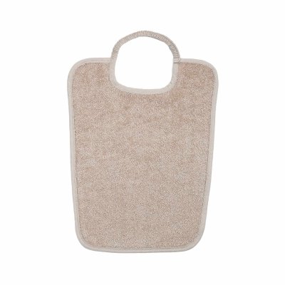 Bavoir maternelle sable