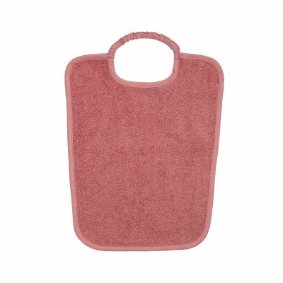 Bavoir maternelle rose