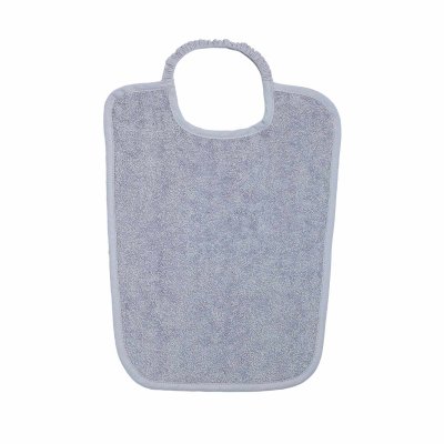 Bavoir maternelle gris