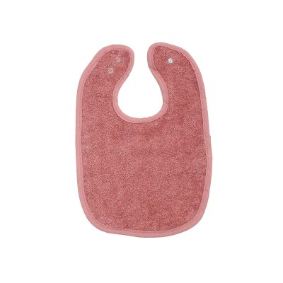 Bavoir 1er âge rose