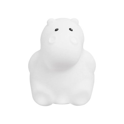 Veilleuse bébé silicone bluetooth hippo