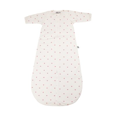 Gigoteuse coton manches amovibles 18-36 mois coeurs roses