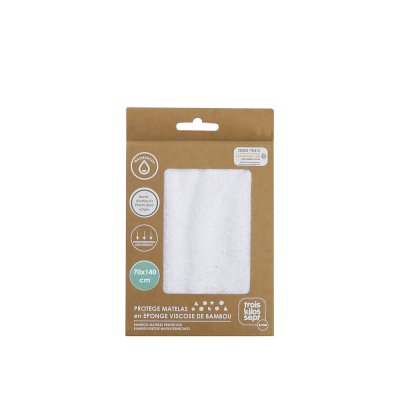 Alèse éponge bambou 70x140 cm waterproof