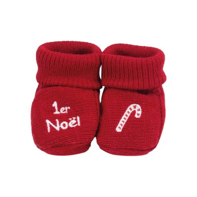Chaussons noel sucre d'orge