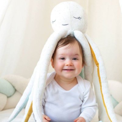 Grande peluche poulpie - au large de nova