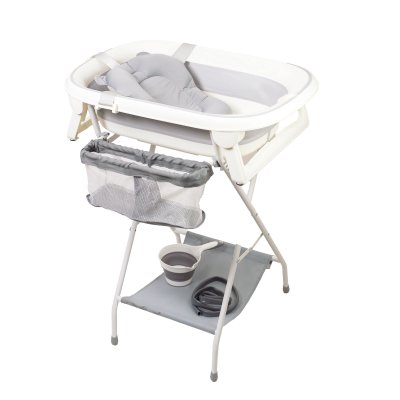 Pack baignoire pliable avec support et accessoires
