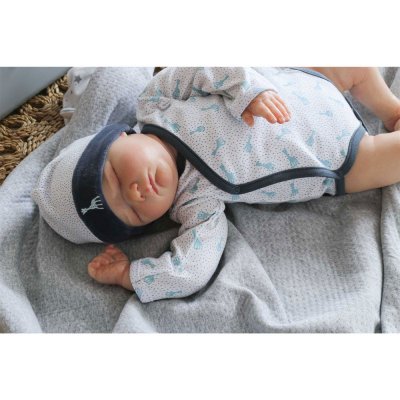 Body croisé 0 mois sophie la girafe - bleu nuit