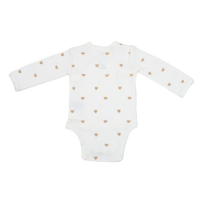 Lot de 2 body coeurs 1 mois