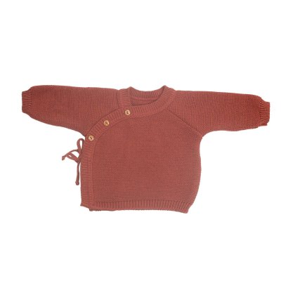 Brassière bébé naissance terracota