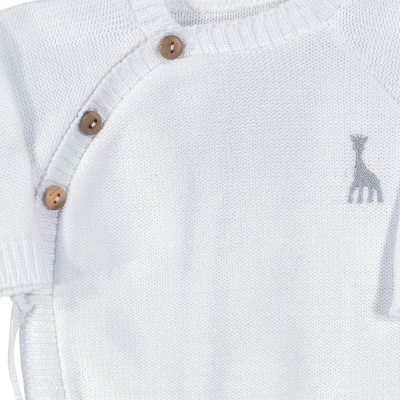 Brassière sophie la girafe 0 mois blanc