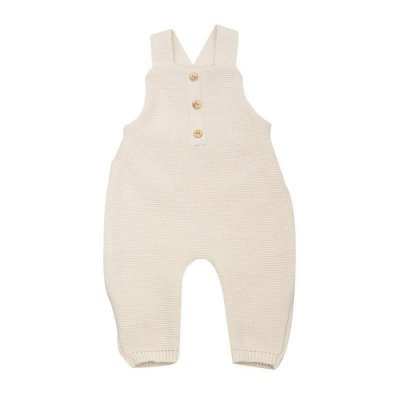 Salopette maille sable 1-3 mois