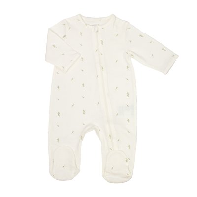 Pyjama dors-bien coton feuilles 6 mois