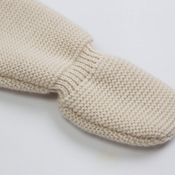 Pantalon maille 0/1 mois sable Trois kilos sept