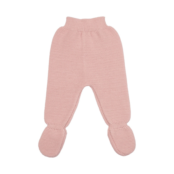Pantalon maille 0/1 mois rose Trois kilos sept