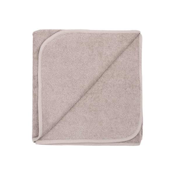 Serviette de bain bébé sable 70x140 cm Trois kilos sept