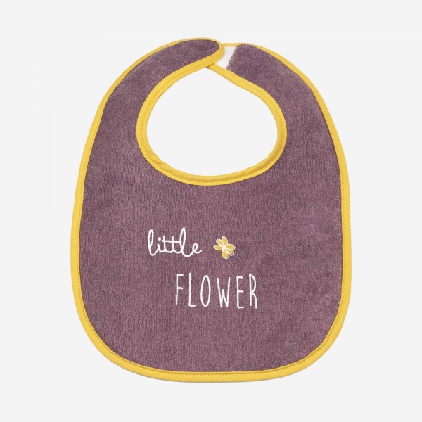 Lot de 7 bavoirs 1er âge flower Trois kilos sept