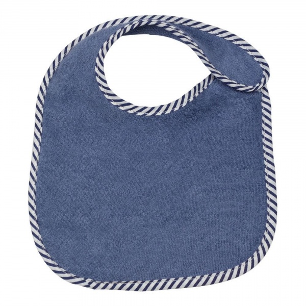 Lot de 7 bavoirs naissance - bleu Trois kilos sept