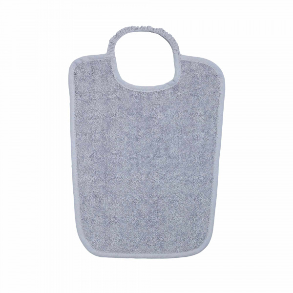 Bavoir maternelle gris Trois kilos sept