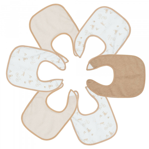 Bavoir 1er âge sable Trois kilos sept