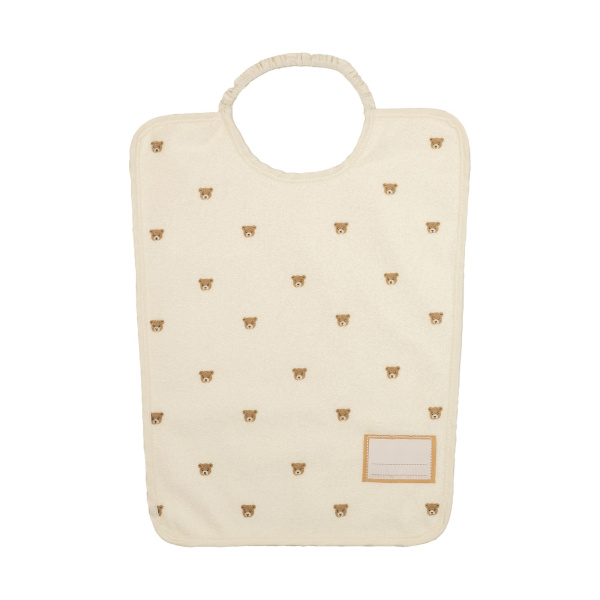 Lot de 2 bavoirs maternelle ours Trois kilos sept