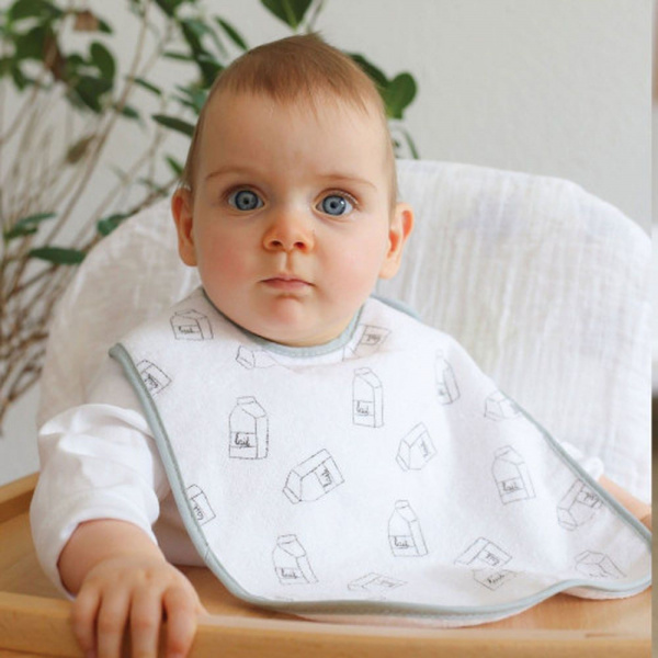 Lot de 5 bavoirs naissance Trois kilos sept