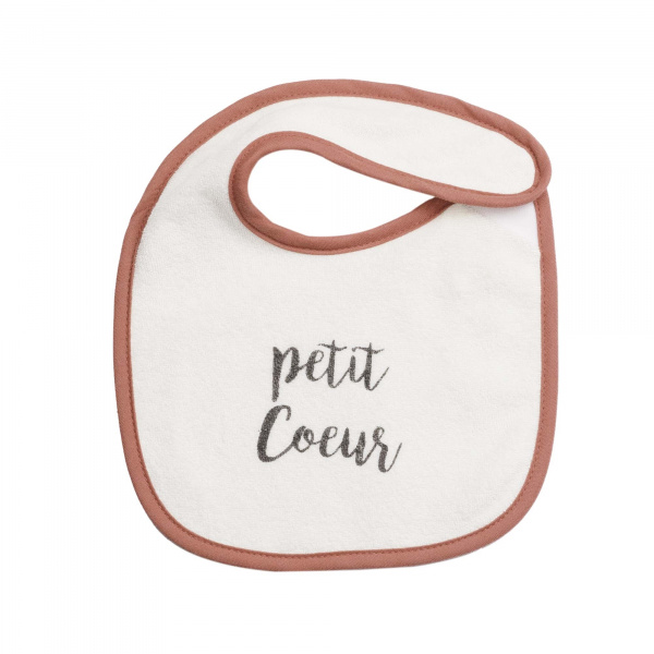 Lot de 6 bavoirs mots tendres Trois kilos sept