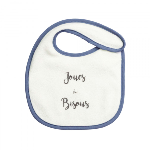 Lot de 6 bavoirs mots tendres Trois kilos sept