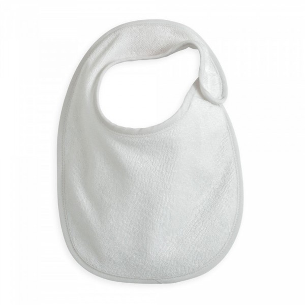 Lot de 7 bavoirs naissance essentiel vanille Trois kilos sept